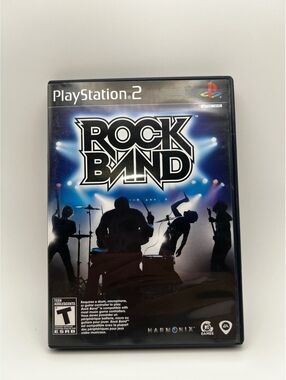 Rock Band PS2 PlayStation 2 Complete Tested Working Music Rhythm Game